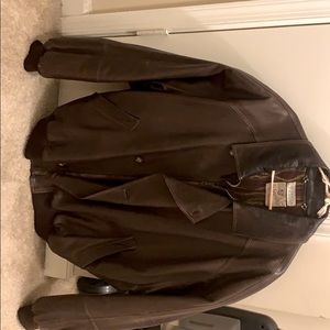 Men’s Authentic  brown GUCCI BOMBER  SZ 56